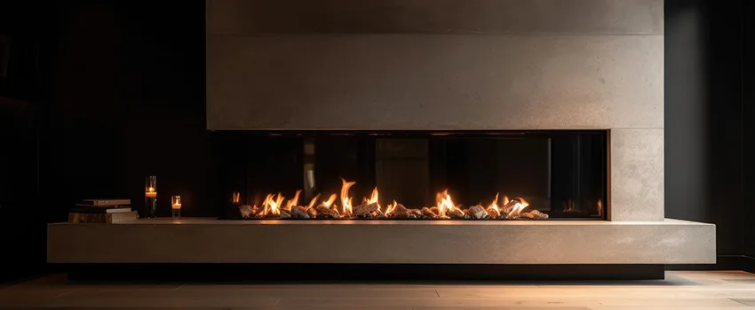 Gas Fireplace Ember Bed Design Services in Easthampton, Massachusetts