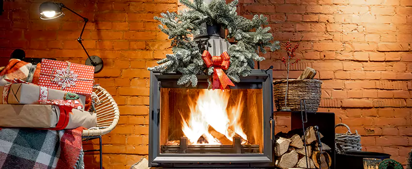 Travis Industries Linear Gas Fireplace Installation in Easthampton, Massachusetts