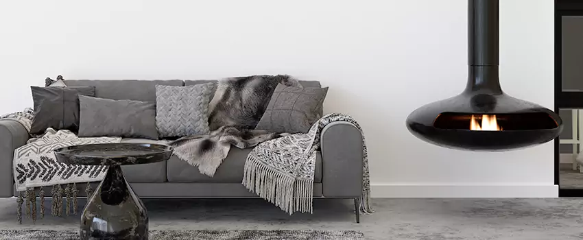 Circular Hanging Fireplace Installation Services in Easthampton, MA